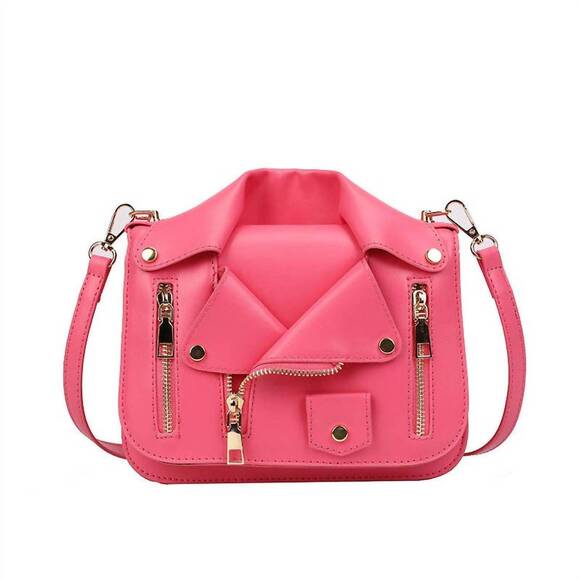 SALINA TRADING INC Handbags - NEW SALINA TRADING INC women's leather crossbody bag in hot pink